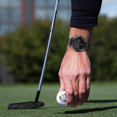 Miniatura 8 de ANCOOL Correa de reloj Garmin S62/Forerunner 945/955/965/970, banda de silicona de 0.866 pulgadas para Fenix 8 de 1.772 pulgadas, Fenix 7/6/5, Negro