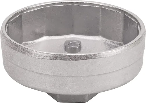 Miniatura 5 de AHL Llave de filtro de aceite 902 Cap 2.638 in 14 flautas de 1/2 pulgada de unidad cuadrada de filtro de aceite herramientas de extracción de filtro