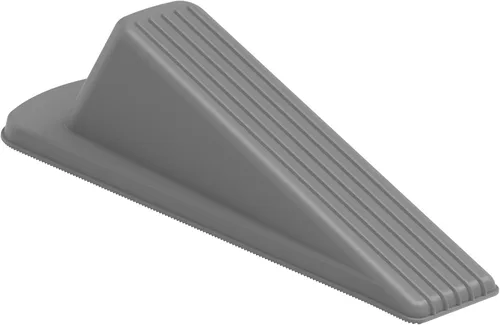 Crosize Topes de puerta para parte inferior de la puerta, topes de puerta de goma premium, cuña de puerta resistente para alfombra, baldosa, Blanco