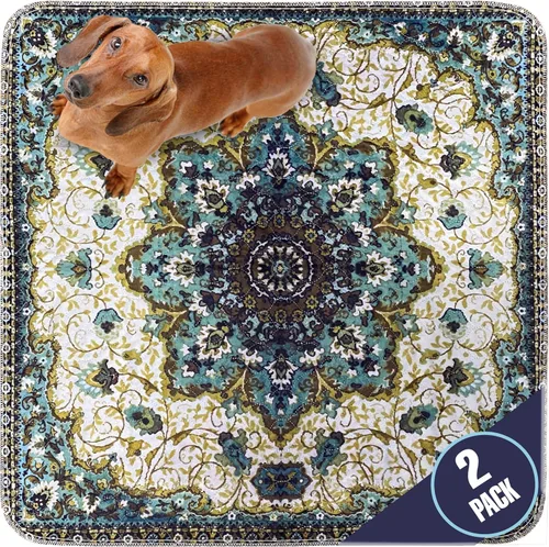 Miniatura 15 de PUPIBOO Almohadillas lavables para orina para perros y gatos - Almohadillas de entrenamiento para cachorros reutilizables súper absorbentes - 100%