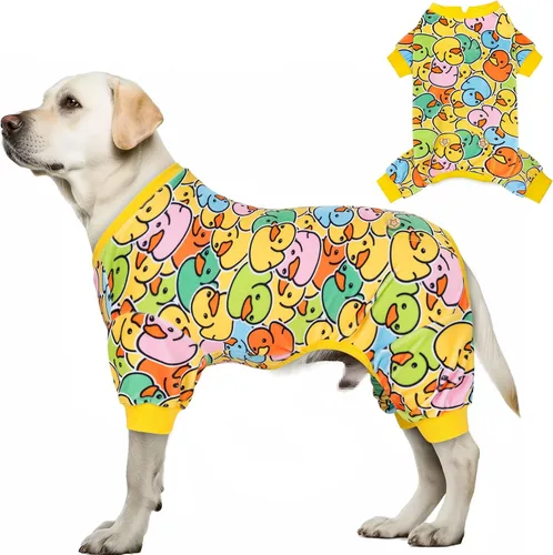 Miniatura 41 de KYEESE - Pijamas de terciopelo para perros y mascotas, ropa suave, abrigo para perros pequeños, mameluco cómodo y elástico, disfraz