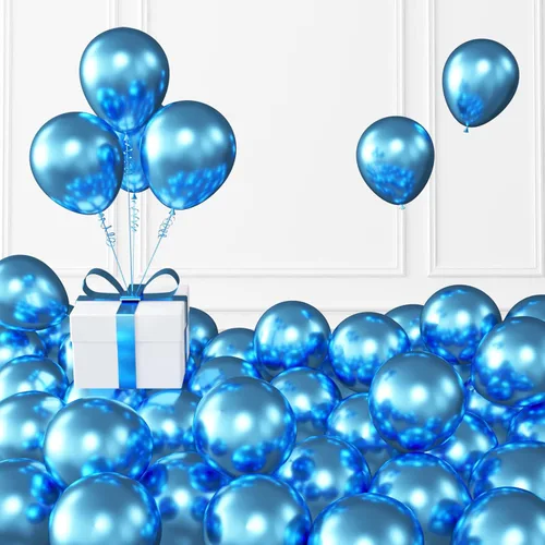 Miniatura 65 de KALOR Globos dorados champagne, 100 piezas de 5 pulgadas de globos mini de látex mate para arco de guirnalda de globos, decoración de cumpleaños