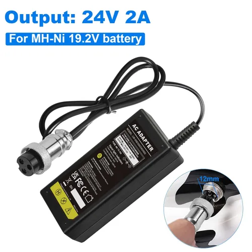Miniatura 3 de TREE.NB Cargador de batería eléctrico de 24 V 2A para Mini Chopper Sunl City Express Razor CC2420 E100 E125 E150 E175 E200 E225S E300 E325S E500
