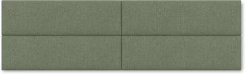Miniatura 8 de Jaxx Panelist - Cabecero acolchado moderno, juego de 4 paneles para montar en la pared (cada uno de 11.25 x 38 pulgadas), tamaño King