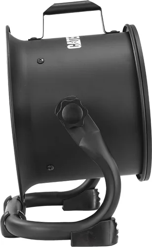 Miniatura 6 de CAT ventiladores - Ventilador de tambor de alta velocidad de 9" (Negro, 2 en 1): 940 CFM, 4 velocidades, cabezal giratorio de 360°, motor