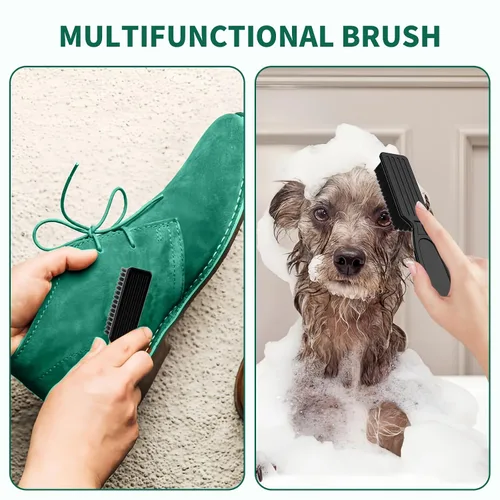 Miniatura 6 de SQULIGT 6 unids peluquero Clipper cepillo cuchilla recortadora cepillo de limpieza conjunto plumero manicura nylon cepillo herramienta de peinado