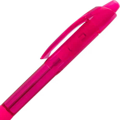 Miniatura 6 de Pentel RSVP RT Colors - Bolígrafo retráctil (1.0mm) trazo medio, color rosa, barril, tinta rosa, caja de 12 (BK93CRP-P)