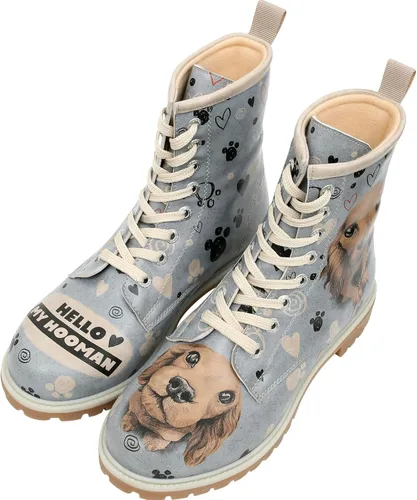 Miniatura 2 de DOGO Botas largas para mujer botas de invierno de cuero vegano y diseño único para mujer, botas cómodas y elegantes para mujer