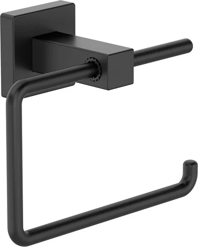 Symmons 363TP-MB Duro - Soporte de papel higiénico para pared, color negro mate Mate negro