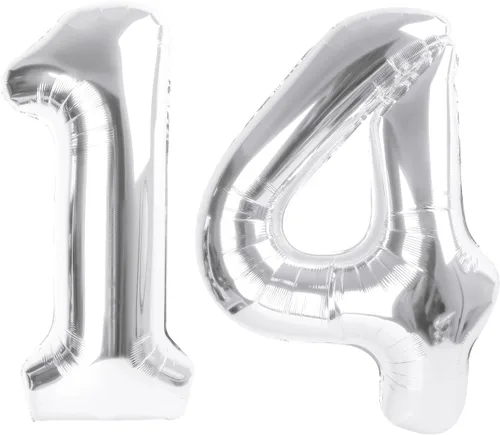 Miniatura 46 de Globos de números de 5 globos de 40 pulgadas, decoraciones de cumpleaños azules para niños y niñas, globos de números azul marino grandes