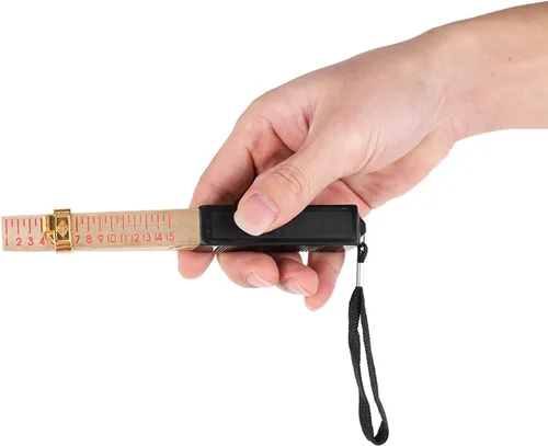 Miniatura 9 de Medidor cónico, universal estándar de soldadura de huecos, cuña, sensor, casa, ingeniería, planitud, herramienta de medición de agujero, escala