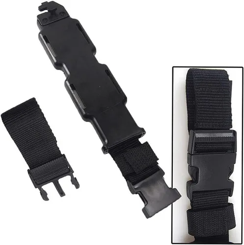 Miniatura 6 de TIETHEKNOT Cuchillo táctico de goma de plástico con funda para entrenamiento militar, adecuado para armas blandas, armas de fuego, artes marciales
