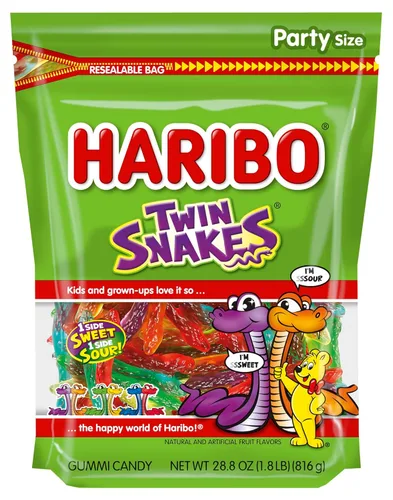 Miniatura 18 de HARIBO - Gomitas de ositos, bolsa resellable de 10 onzas, sabores surtidos