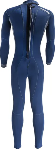 Miniatura 2 de Cressi Traje de neopreno completo para hombre con cremallera trasera para buceo y actividades acuáticas - Rápido 0.118 in: diseñado en Italia