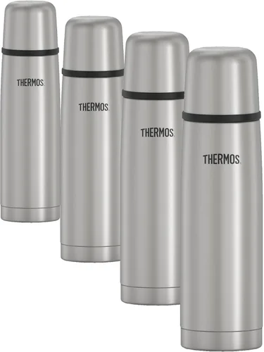 Miniatura 9 de Thermos Botella compacta de acero inoxidable con aislamiento al vacío de 25 onzas, pizarra