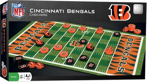 Miniatura 25 de MasterPieces NFL Los Angeles Rams Juego de mesa de damas, 13 x 21 pulgadas