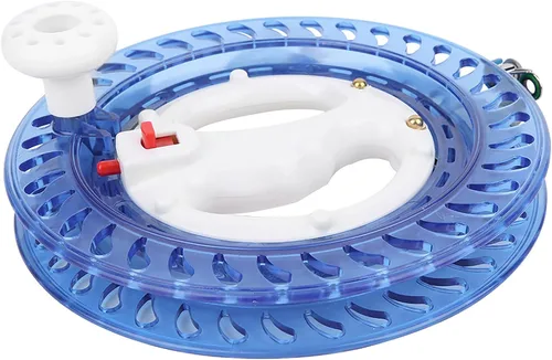 Miniatura 9 de Carrete de línea de pesca, ABS multifunción de pesca de mar rueda de pesca de mano de alambre de envoltura de mosca de línea de pesca accesorio