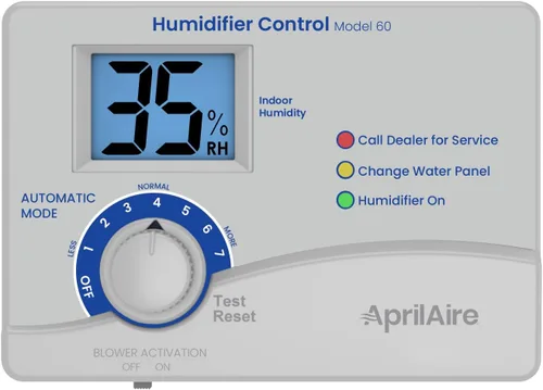 Miniatura 8 de Aprilaire 60 Controlador Digital Automático de Humidificador para Toda la Casa con Sensor de Temperatura Exterior para Humidificadores Aprilaire