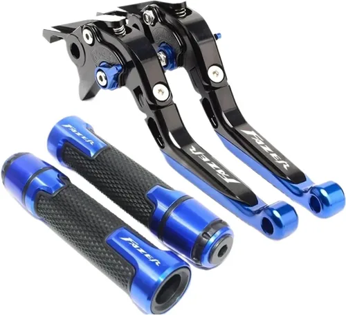 Miniatura 30 de Compatible with Yamaha FAZER FZ1 FZ6 FZ8 FAZER XJ6 FAZER FZ 1/6/8 Motorcycle CNC Adjustable Folding Extendable Brake Clutch Levers Handle(NO.1)