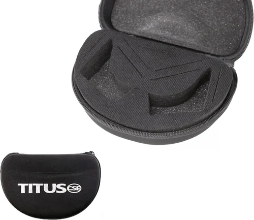 Miniatura 6 de TITUS Copa tipo C Marco de calidad industrial gafas de soldadura UV IR verde 5,7,8,9,10,11,12,13, o 14 filtro con estuche y almohadillas