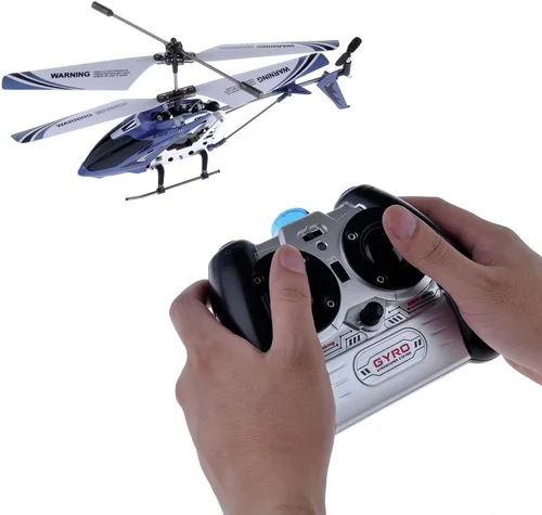 Miniatura 2 de Syma S107 / S107G R / C Helicóptero con giroscopio., Azul