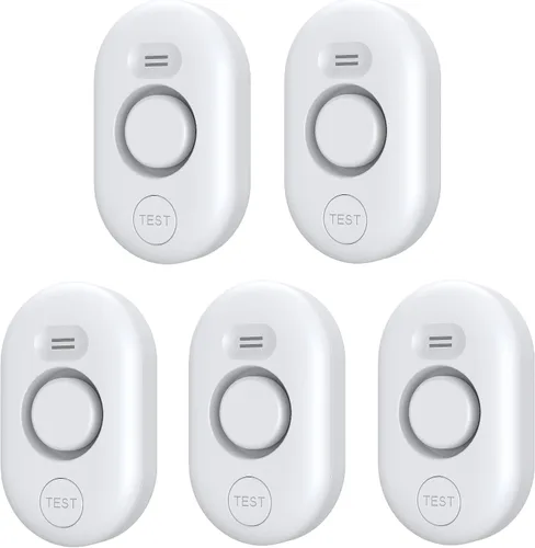Miniatura 8 de Detector de fugas de agua Sensor de alarma: Monitor de inundación de agua en el hogar, Monitoreo inteligente de desbordamiento de fregadero Alerta