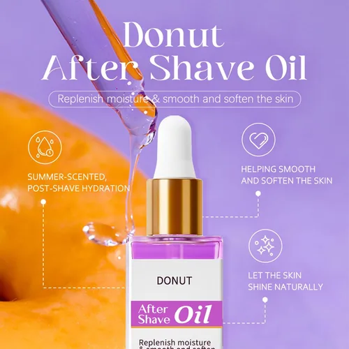 Miniatura 3 de Aceite para después del afeitado, calmante e hidratante, previene las quemaduras del cabello encarnado y la maquinilla de afeitar, extractos