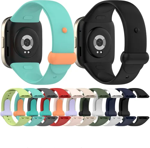 Miniatura 6 de Compatible con Xiaomi Redmi Watch 3 bandas, correas de repuesto de silicona deportivas femeninas, pulseras de repuesto para reloj inteligente Mi