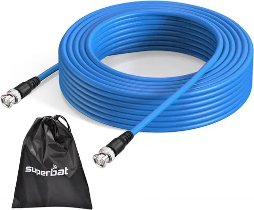 Miniatura 15 de Superbat Cable SDI BNC 3G/6G/12G (Belden 1694A), 100 pies, compatible con HD-SDI/3G-SDI/4K/8K, cable de video SDI de precisión (1 unidad)