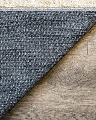 Miniatura 7 de Bielsko - Alfombra de algodón y poliéster, lavable a máquina, antideslizante, sala de estar, dormitorio, guardería, pasillo, alfombra