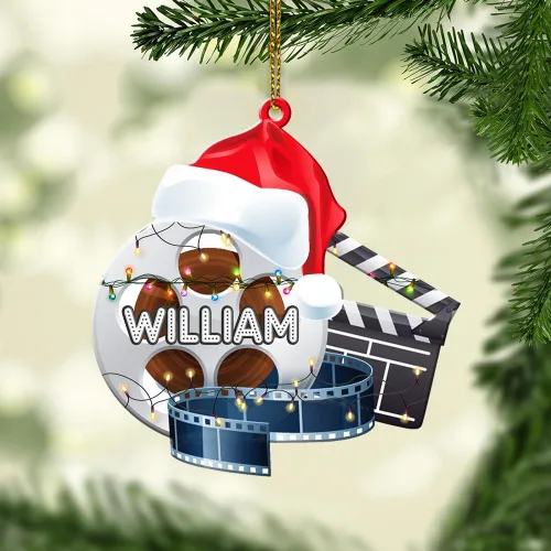 Miniatura 16 de Personalized Name Filmmaking Christmas Ornament Film Clapboard Ornament Director Clapboard Christmas Ornament Movie Clapperboard Theater Ornament 156