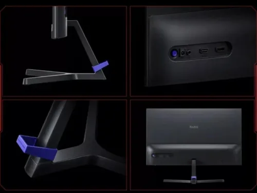 Miniatura 6 de XIAOMI Monitor para juegos G24i, FHD 1920×1080 99% sRGB, IPS rápido 180Hz 1ms, AMD Freesync, ángulo de visión 178, HDMI 2.0 × 1 DP 1.4×1, negro