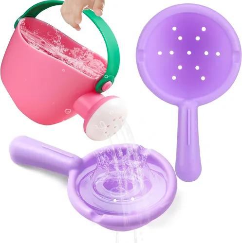 Miniatura 8 de Juguetes de baño para bebés de 1 a 3 años, 3 piezas, juguetes de piscina para niños de 1 a 3, 2 a 4 años, lata de agua, piscina, mesa de agua