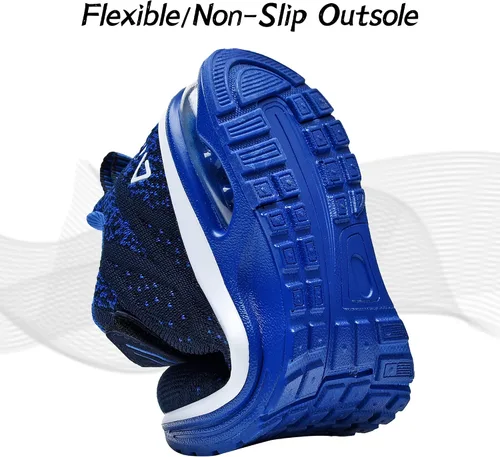 Miniatura 5 de PERSOUL Air Shoes - Zapatillas para niños y niñas, deportivas, para atletismo, gimnasio, correr