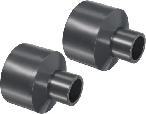 Miniatura 23 de PATIKIL UPVC Reductor de tubería de montaje de 1-1/2 "x 1" Socket Schedule 80, conector adaptador de acoplamiento recto, gris