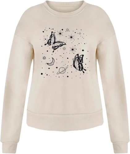 Miniatura 3 de Oversized Sweatshirt for Women Crewneck Pullover Aesthetic Graphic Long Sleeve Top Casual Cute Loose Fit Fleece Print Drop