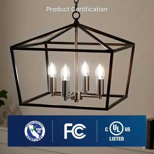 Miniatura 5 de FLSNT, bombillas LED regulables de 5000K luz diurna, 60W equivalentes, B11 base LED E12 para candelabro, bombillas de araña, 550LM, CRI90, paquete