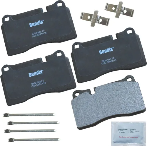 Miniatura 424 de Pastillas de freno delanteras cerámicas Bendix Priority1 CFC2302 para Hyundai Elantra 2021, Sonata 2022-2020, Kia K5 2023-2021