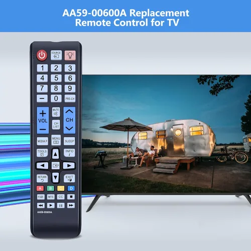 Miniatura 2 de PZL AA59-00600A Reemplazo para control remoto Samsung TV PN43E450A1F 5+ Series 530 535 PN51E535A3FXZA TM1240 PN51E535A3F PN51E450A1F PN51E530A3F