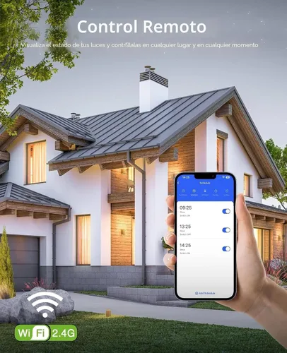 Miniatura 4 de Interruptores inteligentes GHome Smart para luces, interruptor de luz WiFi inteligente funciona con Alexa y Google Home, un solo polo, requiere