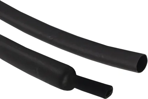 Miniatura 10 de Tubo termorretráctil negro con adhesivo forrado con adhesivo 4:1, grado marino, impermeable, de alambre retráctil, sello de aislamiento
