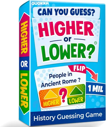 Miniatura 10 de QUOKKA Juegos de mesa de trivia para niños y adultos V2.0 - Juego de cartas de mesa para noche familiar 4xSet para adivinar preguntas divertidas
