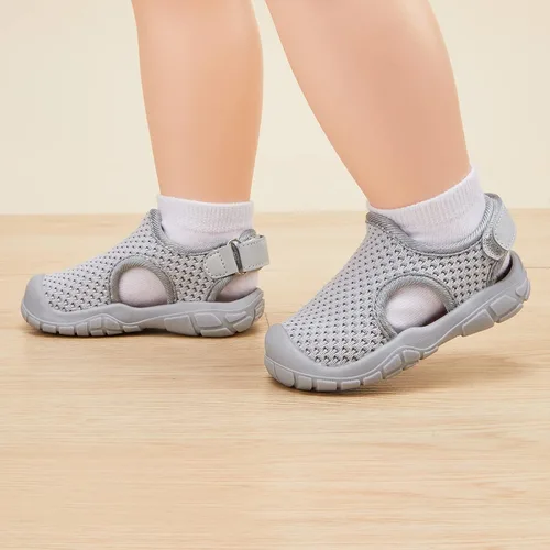 Miniatura 2 de BMCiTYBM Sandalias de verano con punta cerrada para bebé, niño, niña, zapatos ligeros, antideslizantes, para primeros pasos, 6, 9, 12, 18, 24 meses
