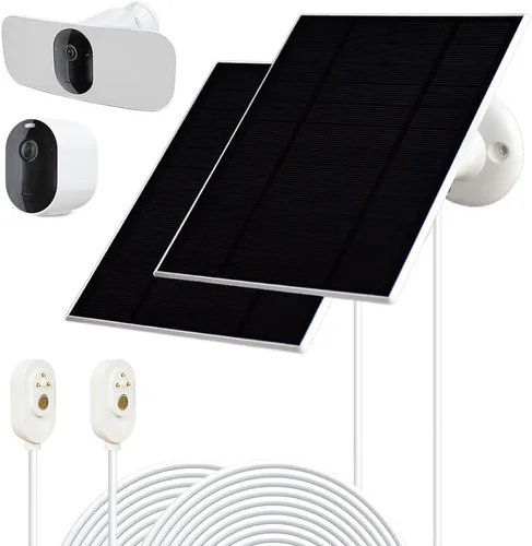 Miniatura 6 de Cargador de panel solar para Arlo Pro5S 2K, Pro4, Pro3, Floodlight, Ultra2 y Ultra Cámaras Sistema de Cámara de Seguridad -1PACK