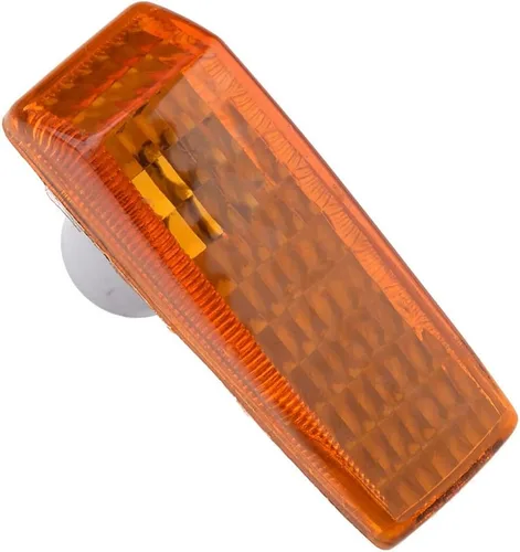 Miniatura 9 de Riloer Cubiertas de luz de señal de giro ABS, carcasa de lámpara de repetidor de luz de señal de marcador lateral sin bombilla, compatible con Ámbar
