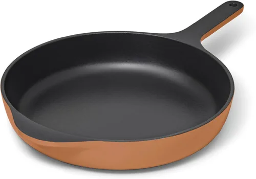 Miniatura 21 de Sartén de Hierro Fundido Caraway - Sartén de Hierro Fundido Esmaltado de 10.5" con Recubrimiento de Esmalte de 3 Capas - Sin Necesidad de Sazonado