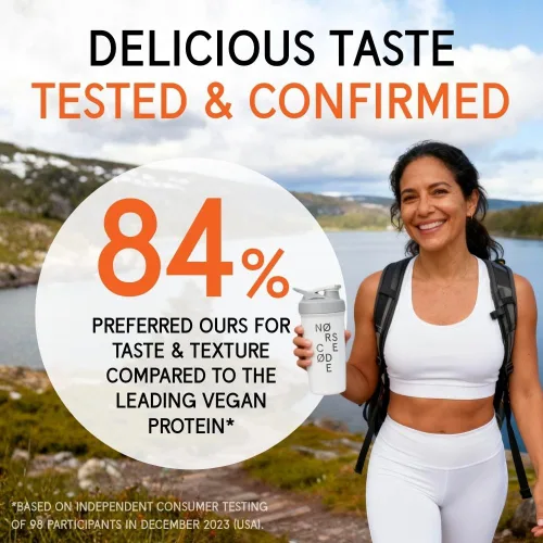 Miniatura 2 de Proteína de cebada de chocolate en polvo, 0.71 oz de proteína vegana a base de plantas, proteína de guisante, proteína de arroz, fibra prebiótica