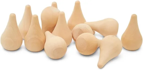 Gota de lluvia estilo Grapat de 1-5/8 pulgadas, paquete de 25 contenedores sensoriales para juego abierto, suministros educativos/suministros de