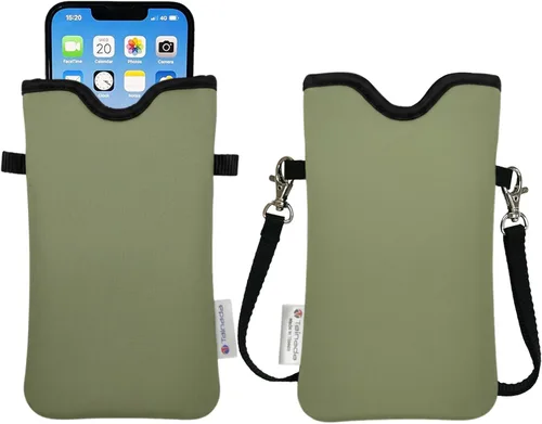 Miniatura 6 de Tainada Funda Estuche Bolsa de Neopreno para Teléfono para Hombres y Mujeres con Correa Cruzada/Cordón para el Cuello para iPhone 17/16/15 Pro Max