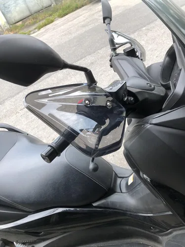 Miniatura 8 de Easygo par motocicleta protector protector parabrisas para Yamaha NVX NMAX AEROX 125 150 155 Xmax 250 300 400